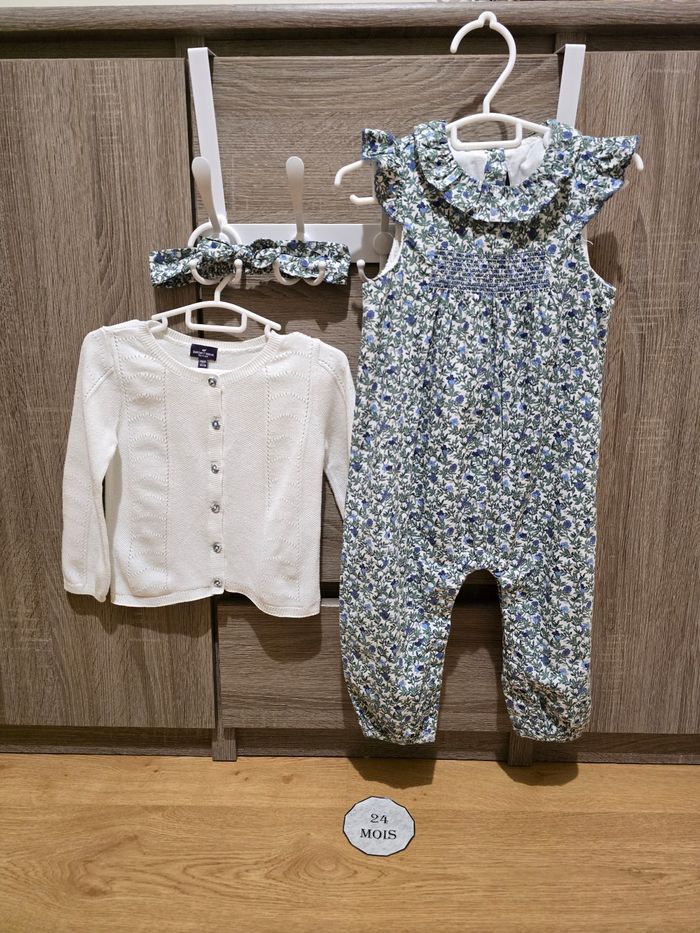 Vêtement Bébé Fille - Collection : Château dans le pré - Sergent Major - 24 mois 86 cm - photo numéro 9