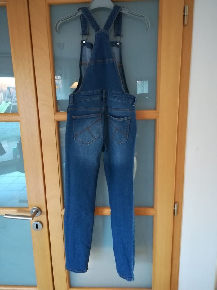 Salopette jean 10 ans fille - photo numéro 2