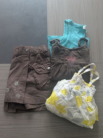 Lot vêtements été fille 4 ans