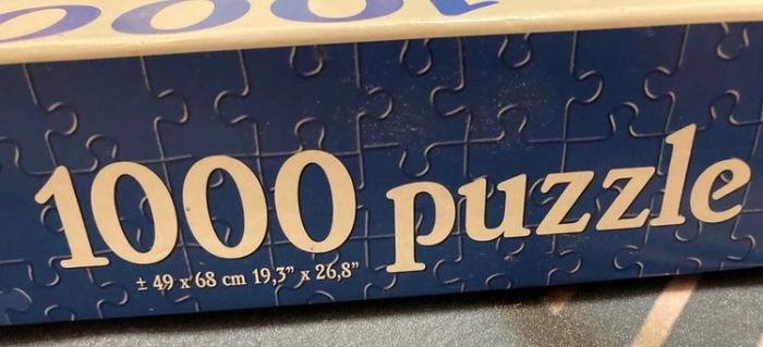 Puzzle Jumbo Puzzle - 1000 pièces