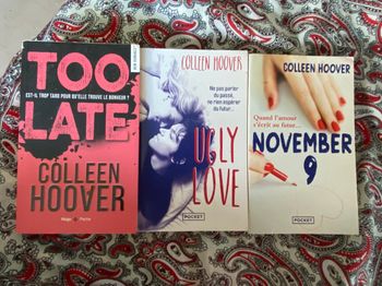 Lot de trois livre colleen hover 