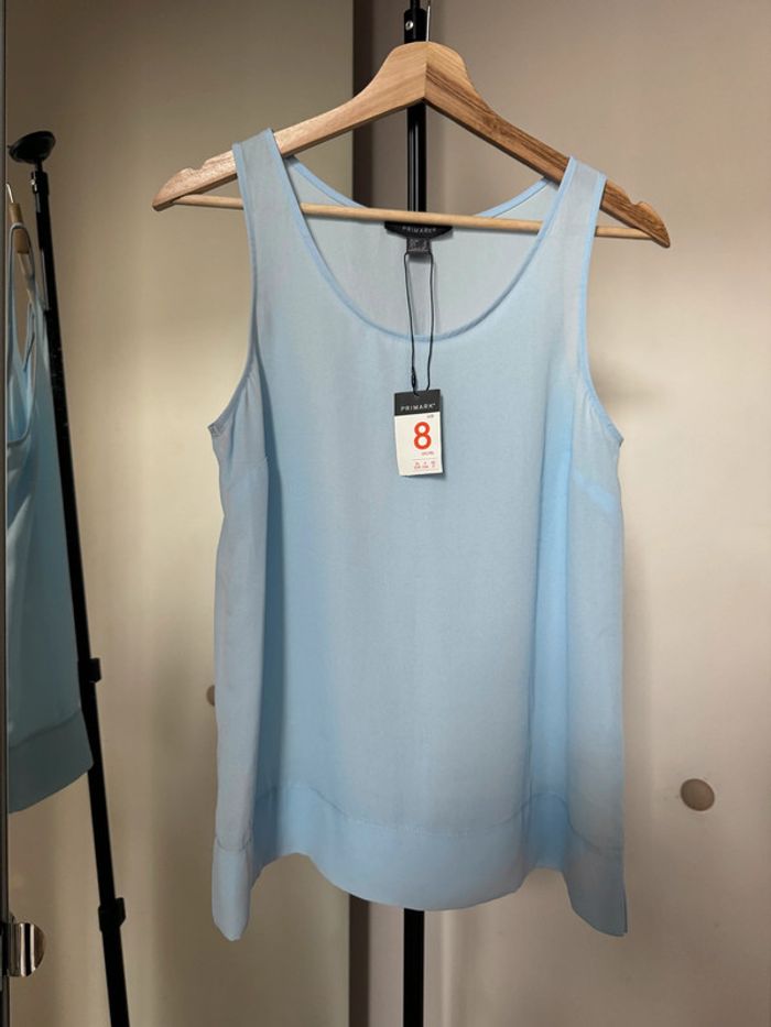 Top sans manches léger bleu 8 Primark