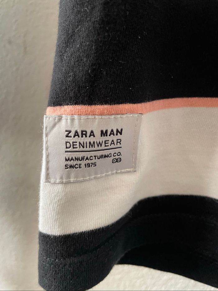 T-shirt Rayé Zara S - photo numéro 2