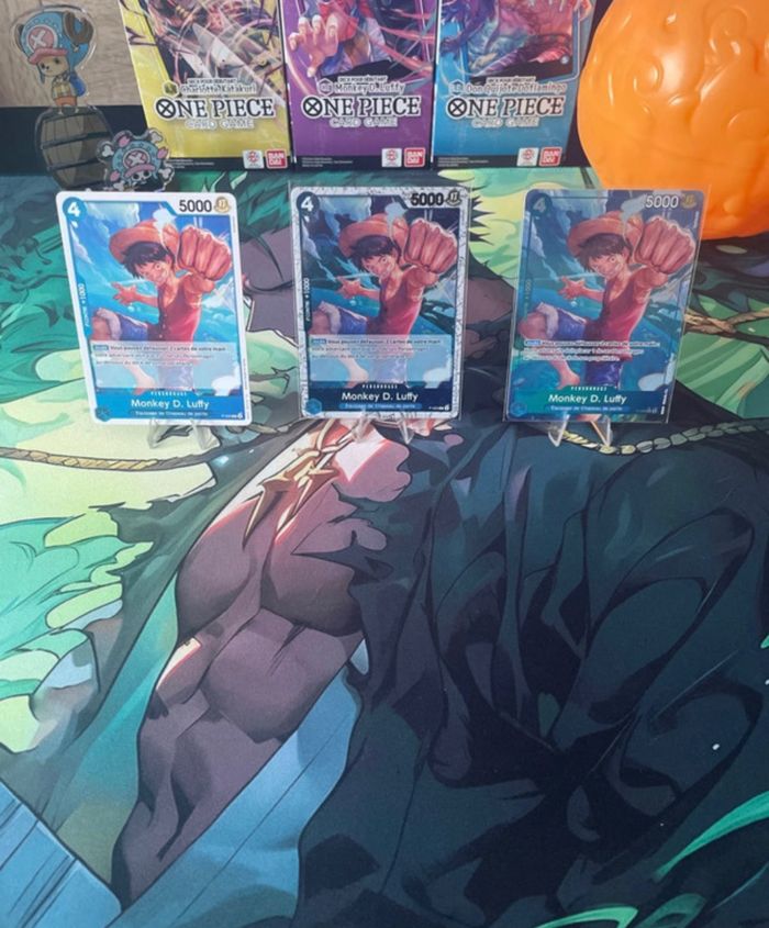 Lot de carte one piece Luffy