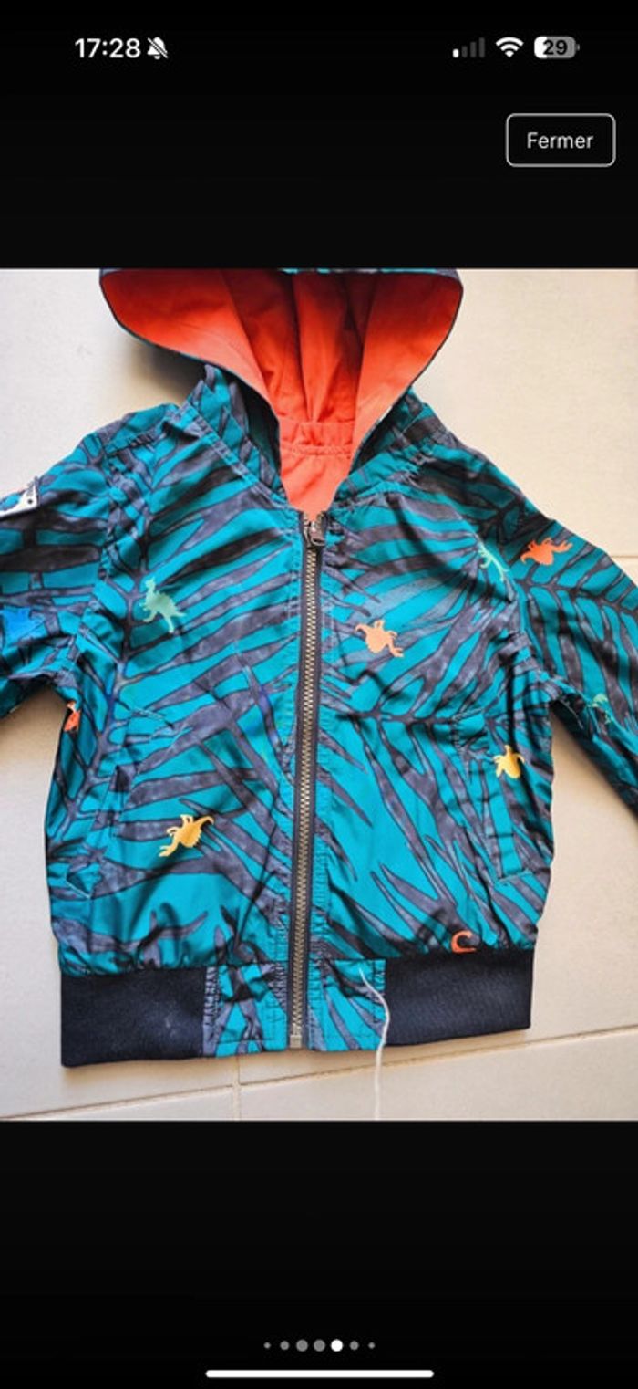 Veste catimini 4 ans réversible - photo numéro 8