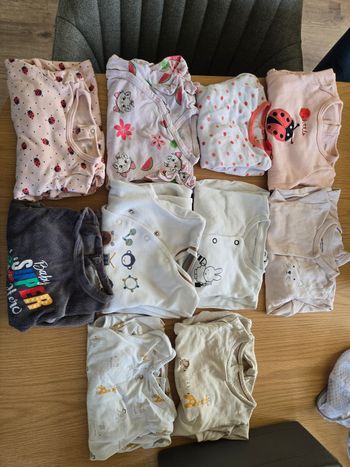 10 pyjamas 6 mois manche longue