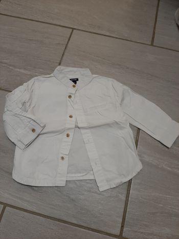 Chemise manches longues