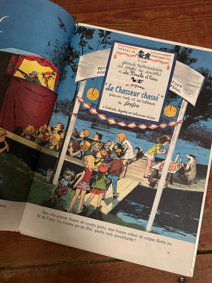 Pierre Probst Caroline - livre ancien Fanfan et la colline en feu grands albums Hachette - photo numéro 7