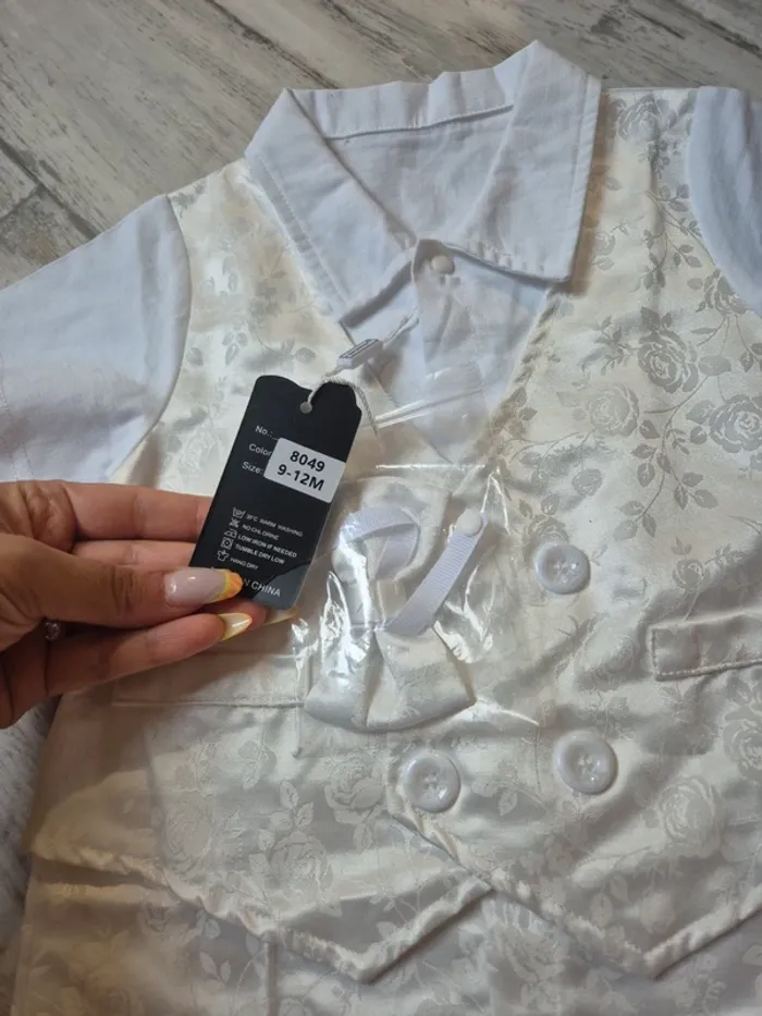 Tenue cérémonie bebe 9/12 mois - photo numéro 3