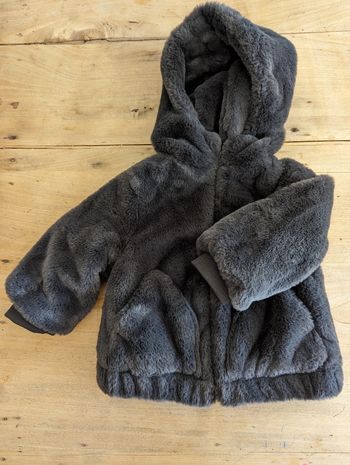Manteau Zara nounours neuf 12-18