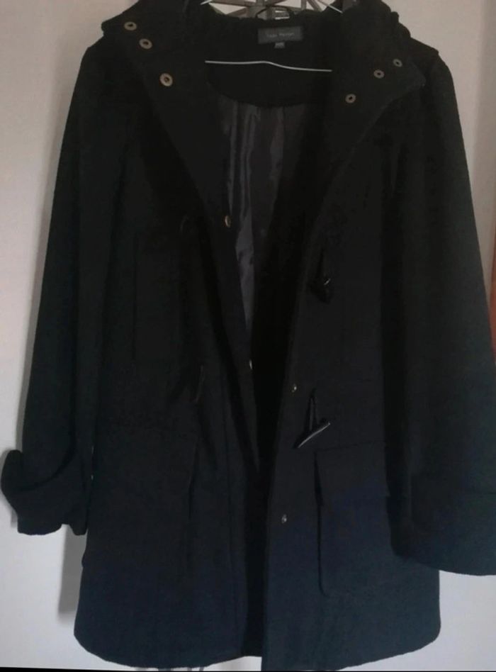 Manteau noir chaud tout doublé Kiabi taille XS - photo numéro 13