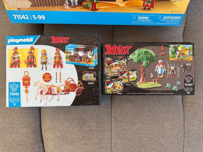 LOT Playmobil Astérix Neufs - 71270 + 71545 + 71542 + 71543 + 71160 - photo numéro 2