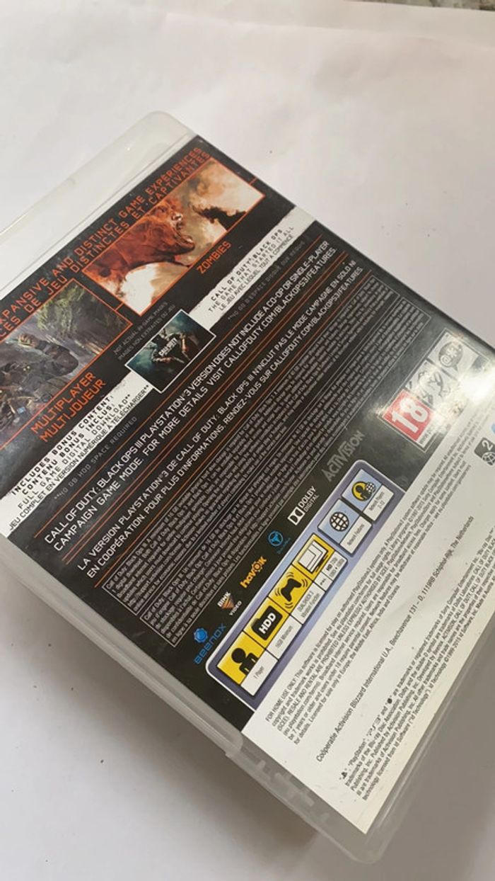 Boîte Call of duty - photo numéro 2