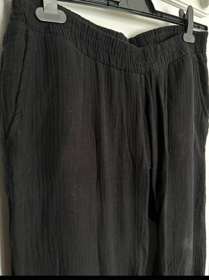 Pantalon fluide grossesse maternité noir 40 Esmara - photo numéro 2