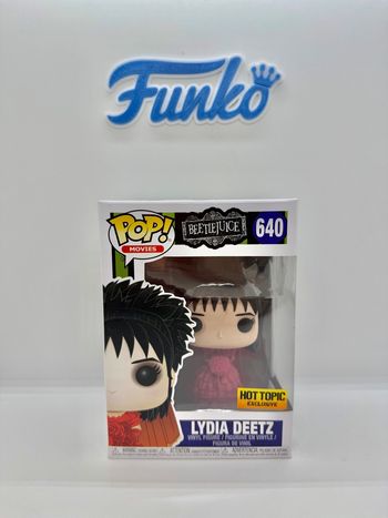 Funko Pop Beetlejuice Lydia Deetz 640 Hot Topic Exclusive 🇺🇸