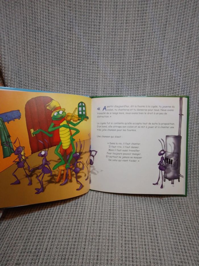 La Cigale et la Fourmi N.1 - Les Fables de la Fontaine / Ed. Altaya - photo numéro 7