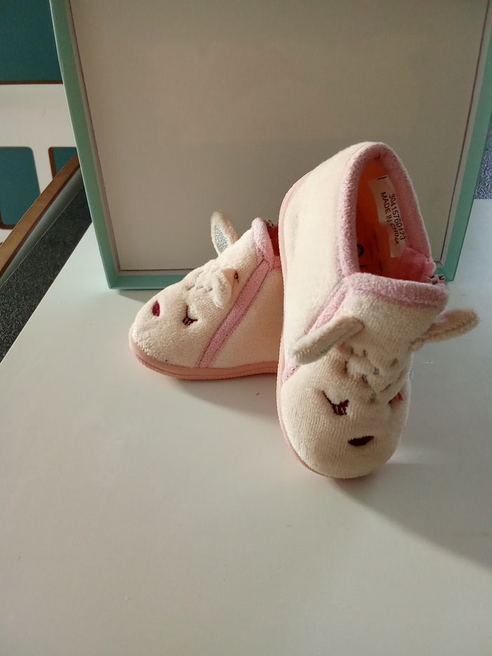 Chaussons bébé fille - photo numéro 3