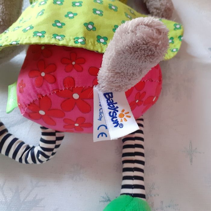Babysun: Doudou/ Poupée "Lapin" *avec grelot - photo numéro 6