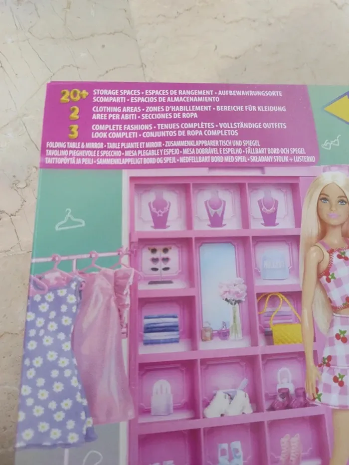Barbie dream closet neuf dans son emballage d'origine scellé - photo numéro 7