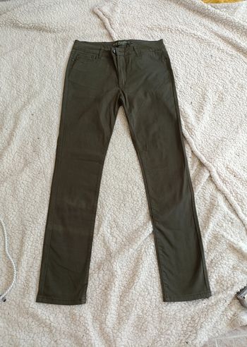 Pantalon kaki slim taille haute – KY Création – T3/42