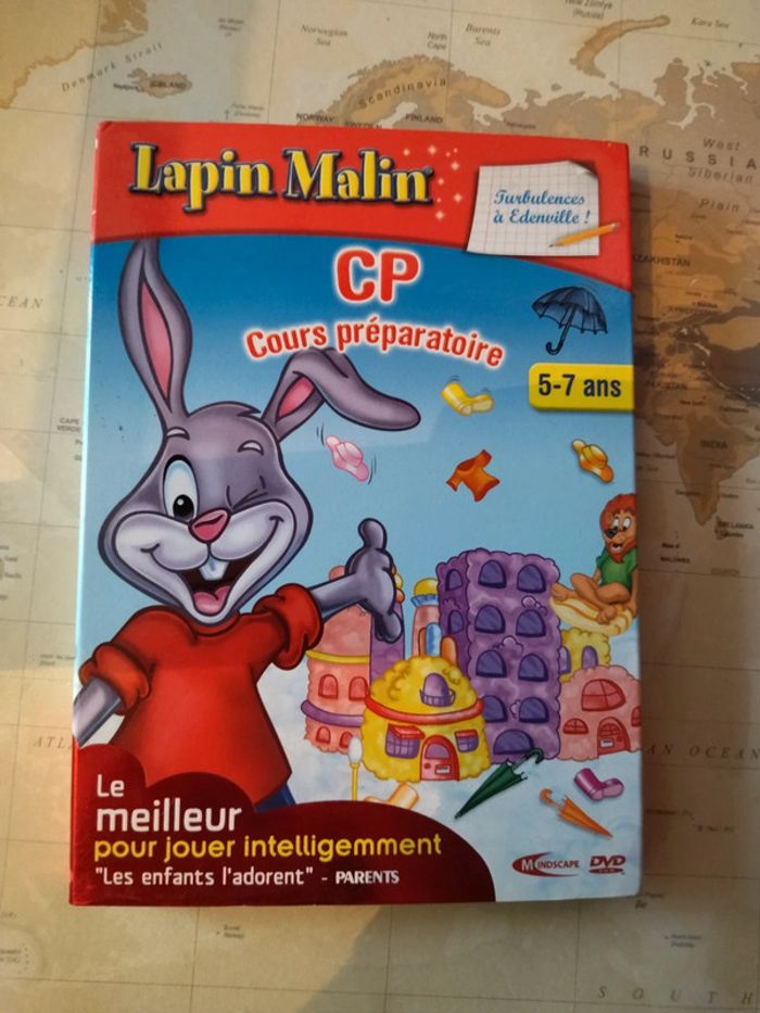 CD-ROM Lapin Malin : CP Cours Préparatoire