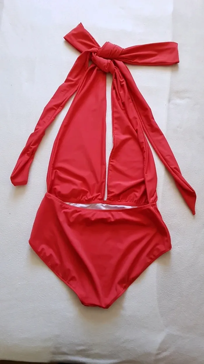 Maillot rouge JusFab - photo numéro 3