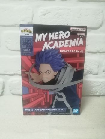 Figurine My Hero Academia Hitoshi Shinso Bravegraph 2 Vol.1 banpresto
