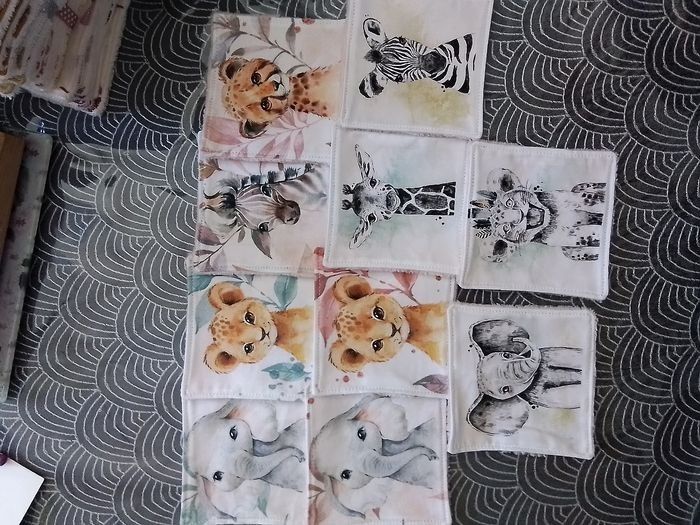 Lot de lingettes bébé