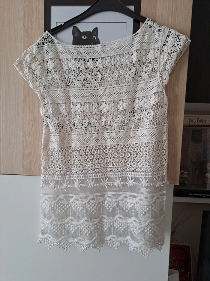 Joli haut crochet - photo numéro 6