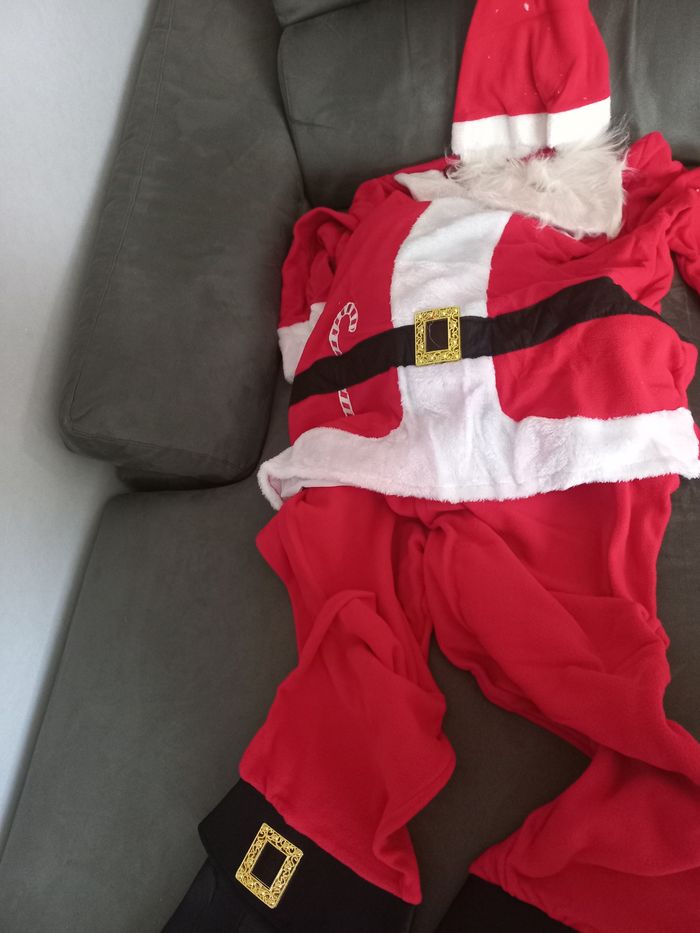 Deguisement père Noël adulte taille L - photo numéro 6