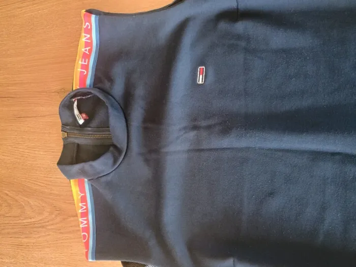 Robe Tommy Hilfiger bleu marine coupe sport - Taille M - photo numéro 5