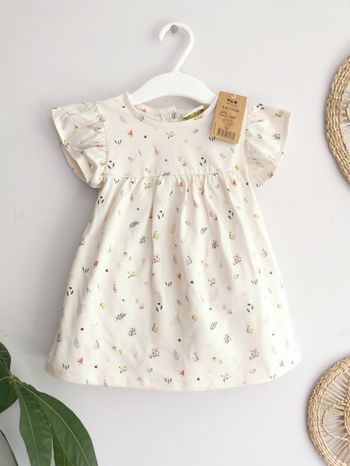 Robe d'été fleurie et bloomer Tape à l'œil 9 Mois