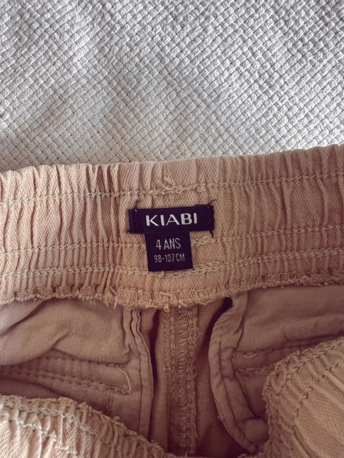 Pantalon cargo beige Kiabi 4 ans - photo numéro 6