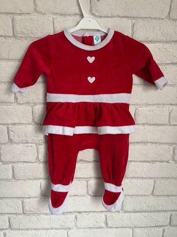 Pyjama velours Tex taille 3 mois