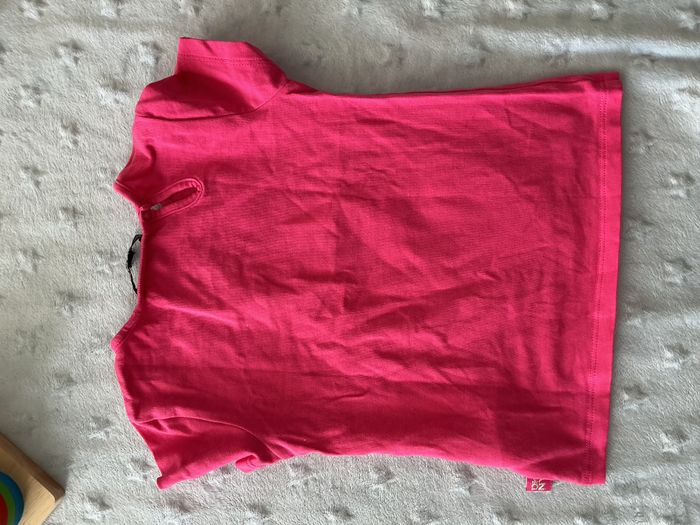 teeshirt manches courtes rose fuchsia impression ananas jaune 18 mois DKNY - photo numéro 9