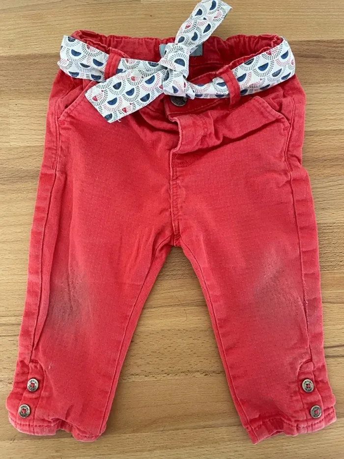 Ensemble pantalon et blouse 9m 71 cm - photo numéro 3