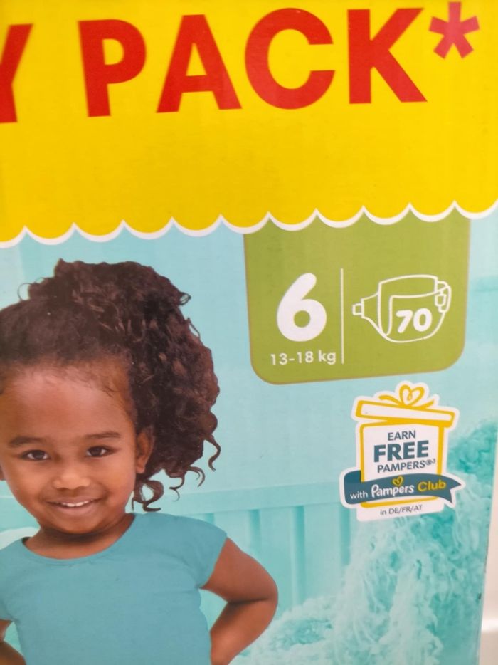 Lot couches pampers premium taille 6 - photo numéro 2