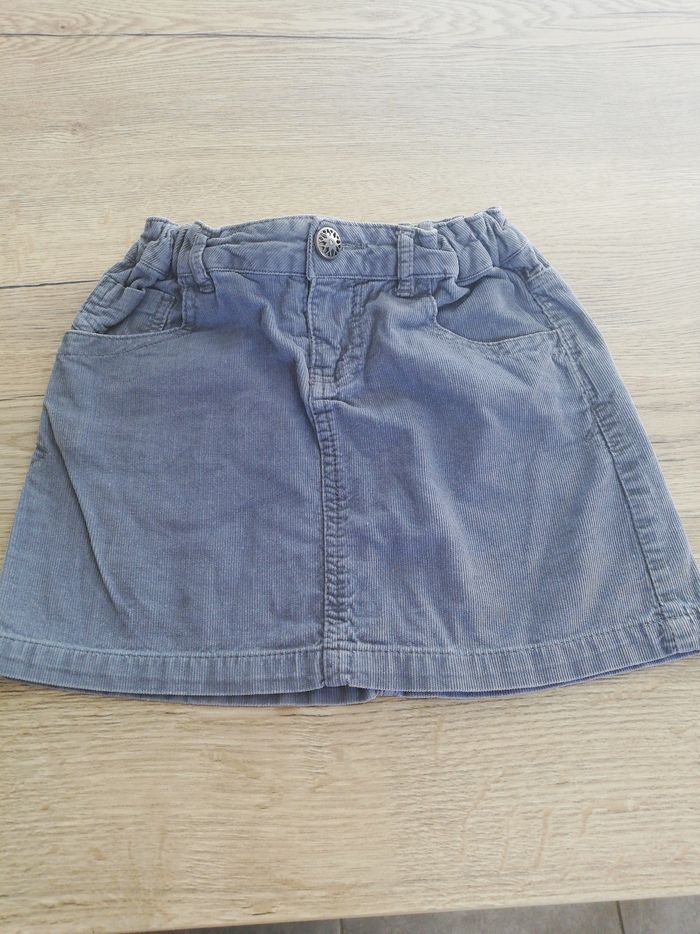 Jupe velours 8 ans