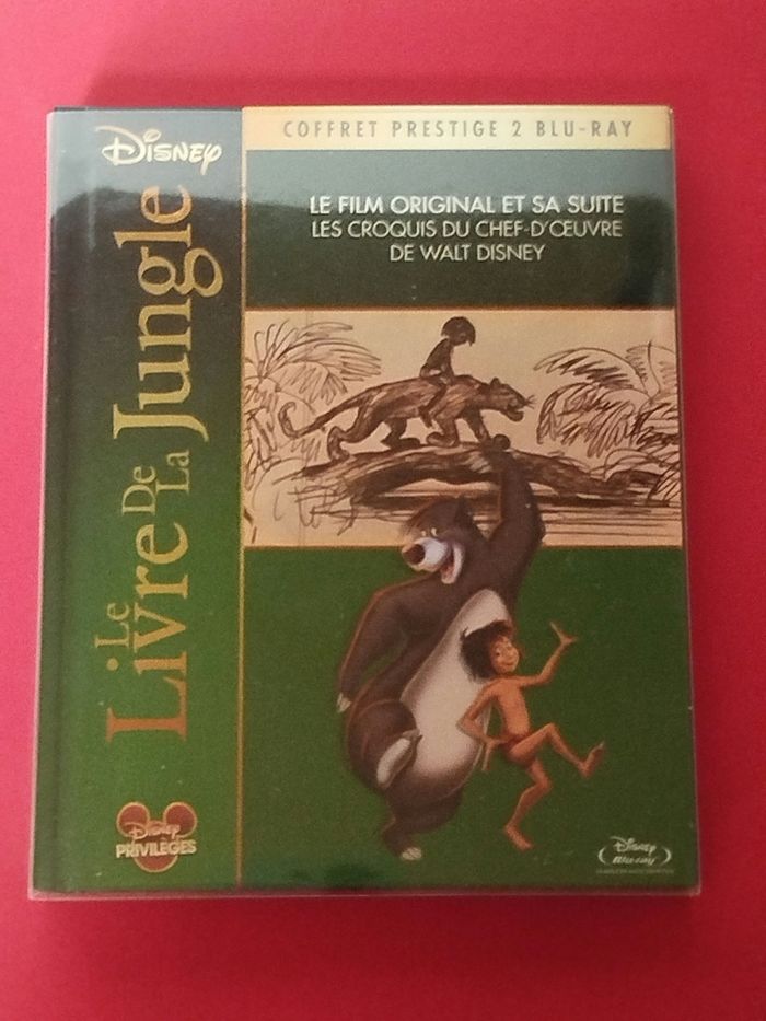 Le livre de la jungle 1 et 2 - Coffret collector - Blu-ray - photo numéro 2