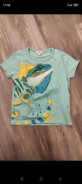 T-shirt manches courtes Neuf DPAM avec étiquette 3 ans