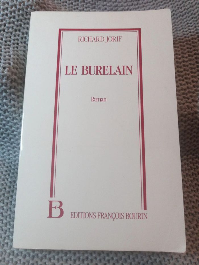Richard Jorif - Le burelain