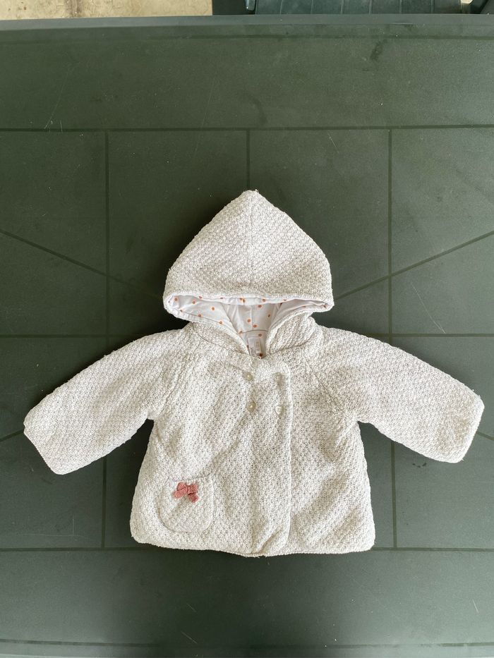 Veste chaude fille 3 mois