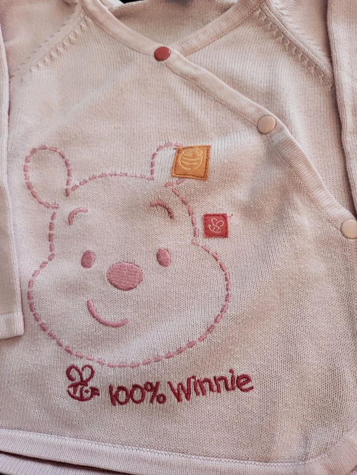 Gilet rose disney 6 mois - photo numéro 2