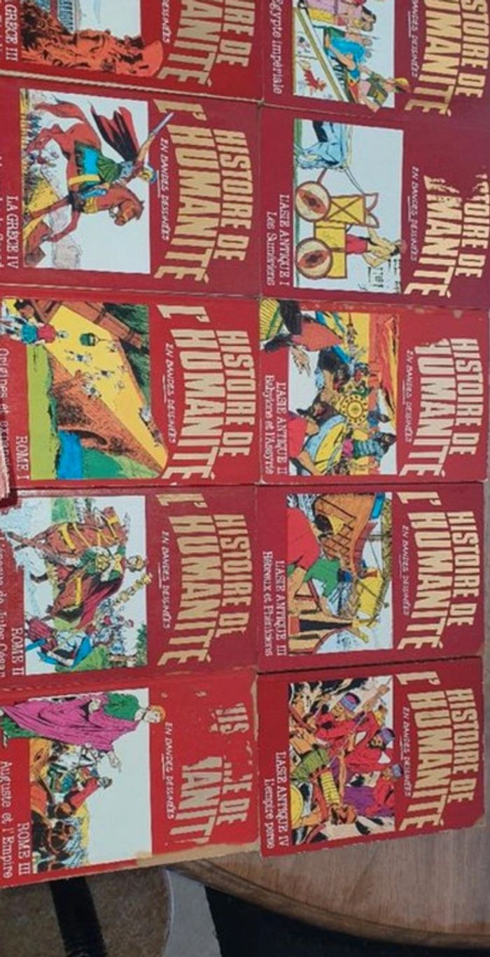 Lot 42 L'histoire De L'humanité En Bande Dessinée Collection France - photo numéro 3