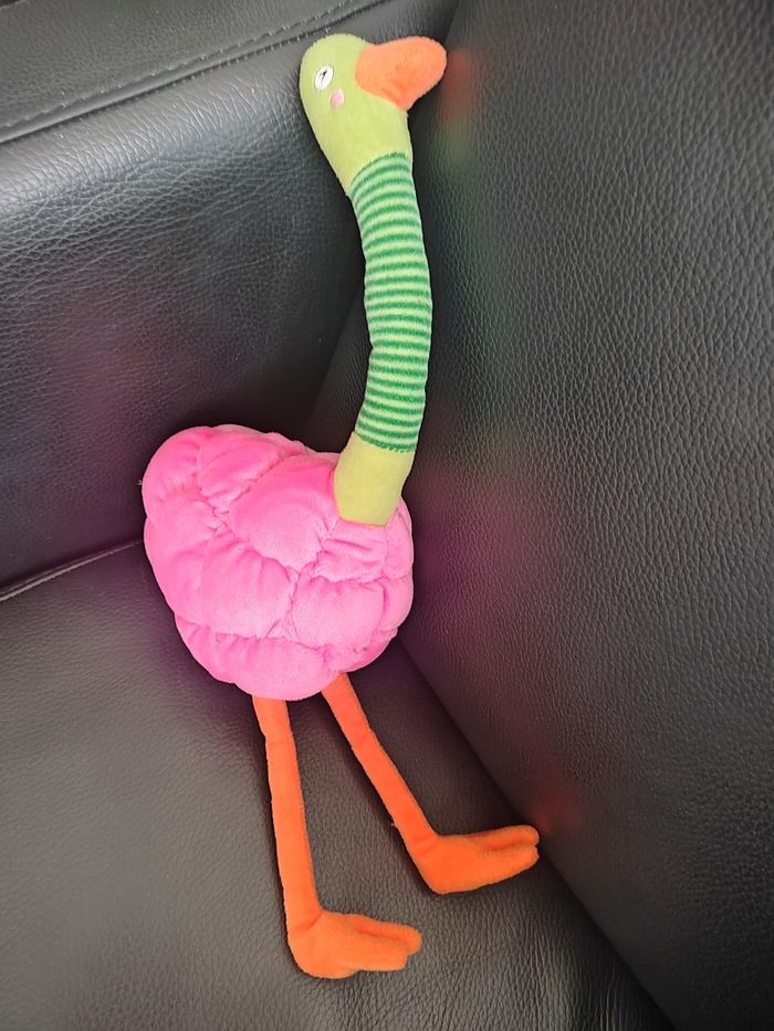 Doudou peluche autruche - photo numéro 2