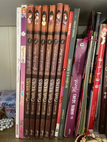 Lot de 6 bd Enola Holmes