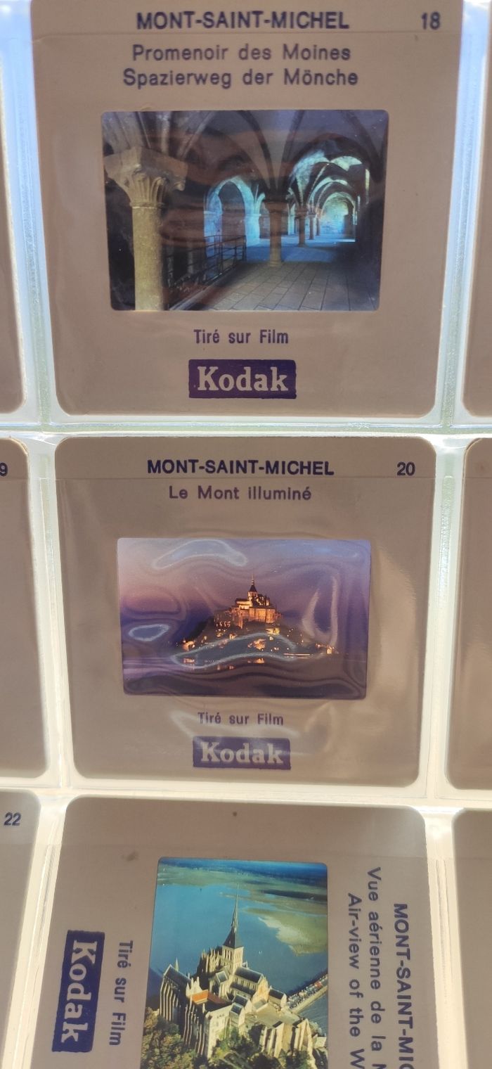 Diapositive Mont Saint Michel - photo numéro 2