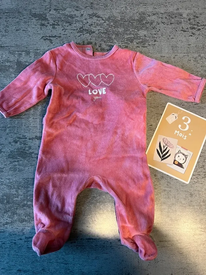Pyjama fille/mixte 3 mois - photo numéro 9