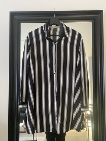 Chemise longue rayée Pimkie