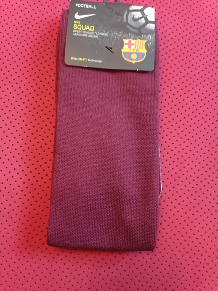 Chaussettes de foot FC Barcelone, Nike Authentique Officiel taille 38/42, Neuf - photo numéro 4